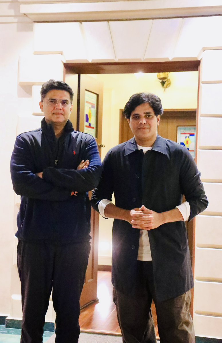 आज पार्टी के महासचिव सचिन पायलट जी की मेहमाननवाज़ी का मौक़ा रहा, केरला चुनाव को लेकर लम्बी बातचीत हुई, जल्द ही केरला के लिये नियुक्त सभी वरिष्ठ पर्यवेक्षकों के साथ दिल्ली में बैठक के बाद आगे की रणनीति तय होगी।
<a href="/SachinPilot/">Sachin Pilot</a>