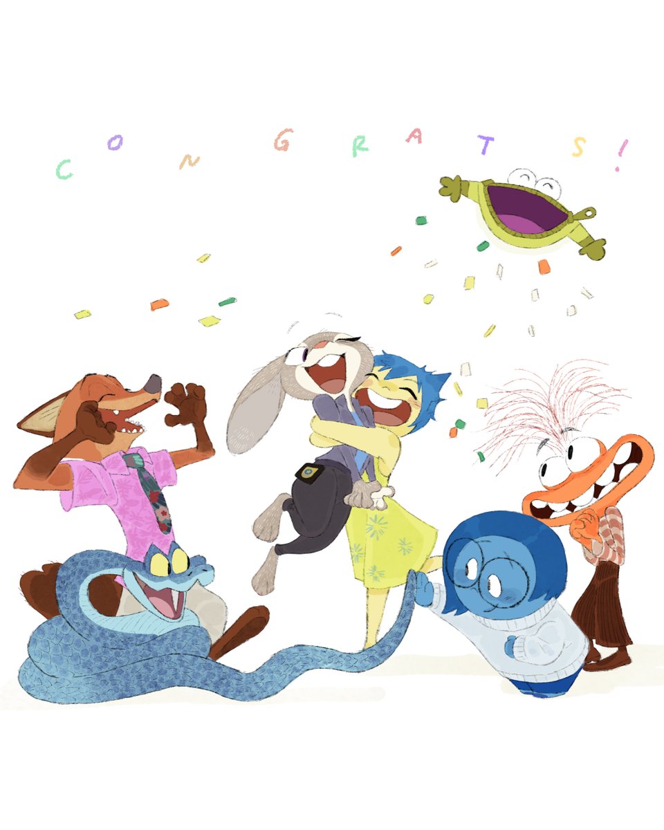 DisneyAnimation's tweet image. Hisssstory has been made 🐍 #Zootopia2 is now Disney’s biggest animated movie of all time!