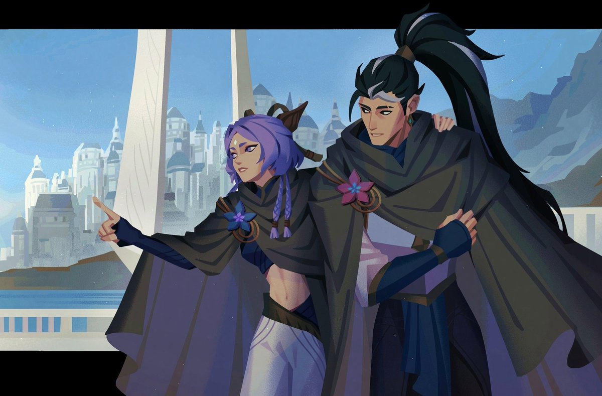 #LeagueOfLegends #XinZhao #Yunara
只是想看兩人一起回蒂瑪西亞