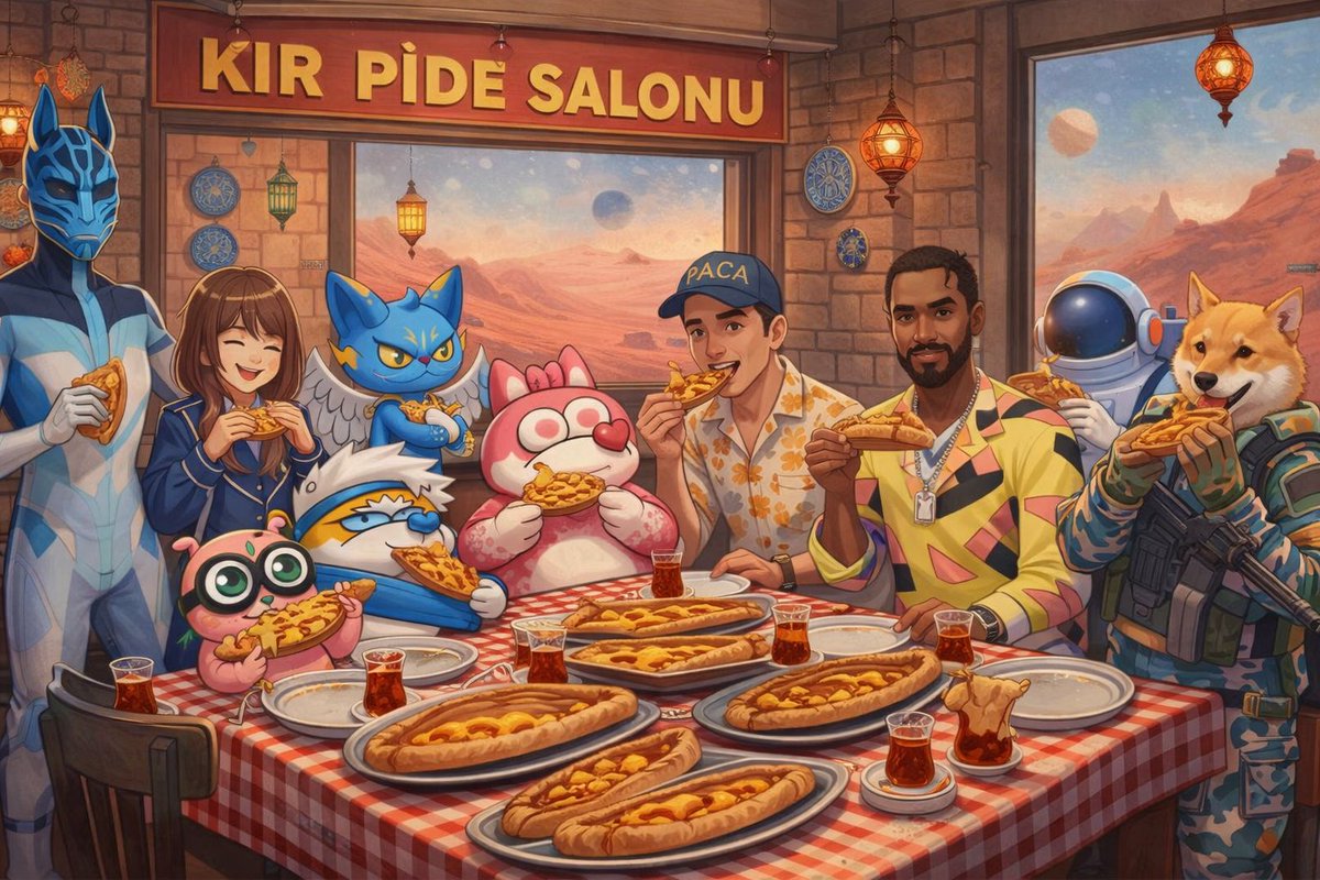 kemiksuluapilav's tweet photo. Metaverse can wait. Pide cannot π
#RACA #USMetaverse #USM #NFT #JAZnetwork #LOOKΔ° https://t.co/TJxfyiZLZ7