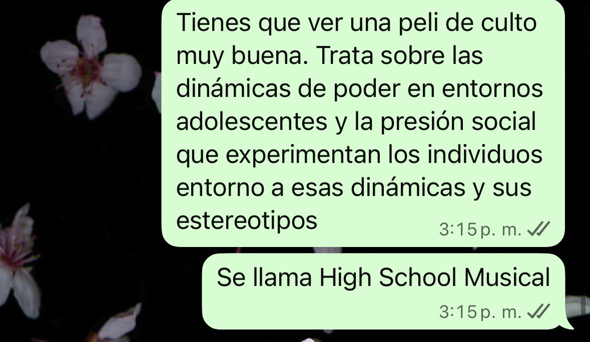 _carlacra's tweet image. Cuando me piden que de mi recomendación más cinéfila: