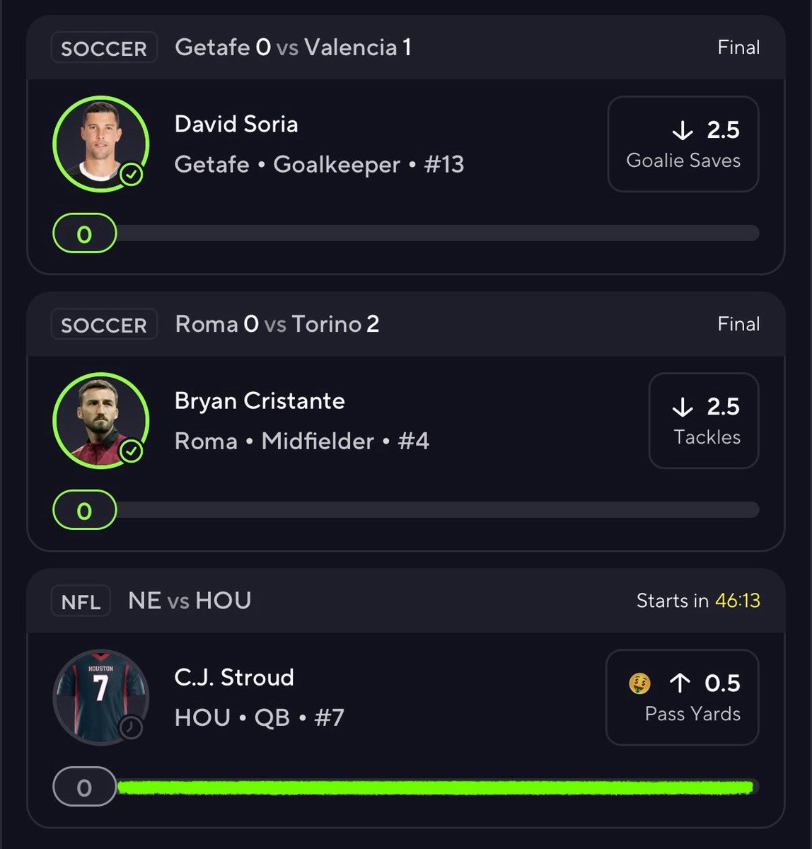 ⚡️ KACHOW | PRIZEPICKS 6X CASH! ✅

No sweat at all, sorry for making it too easy! 😂