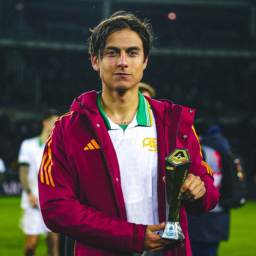 Paulo Dybala is the Panini Player of the Match! 💎

#TorinoRoma