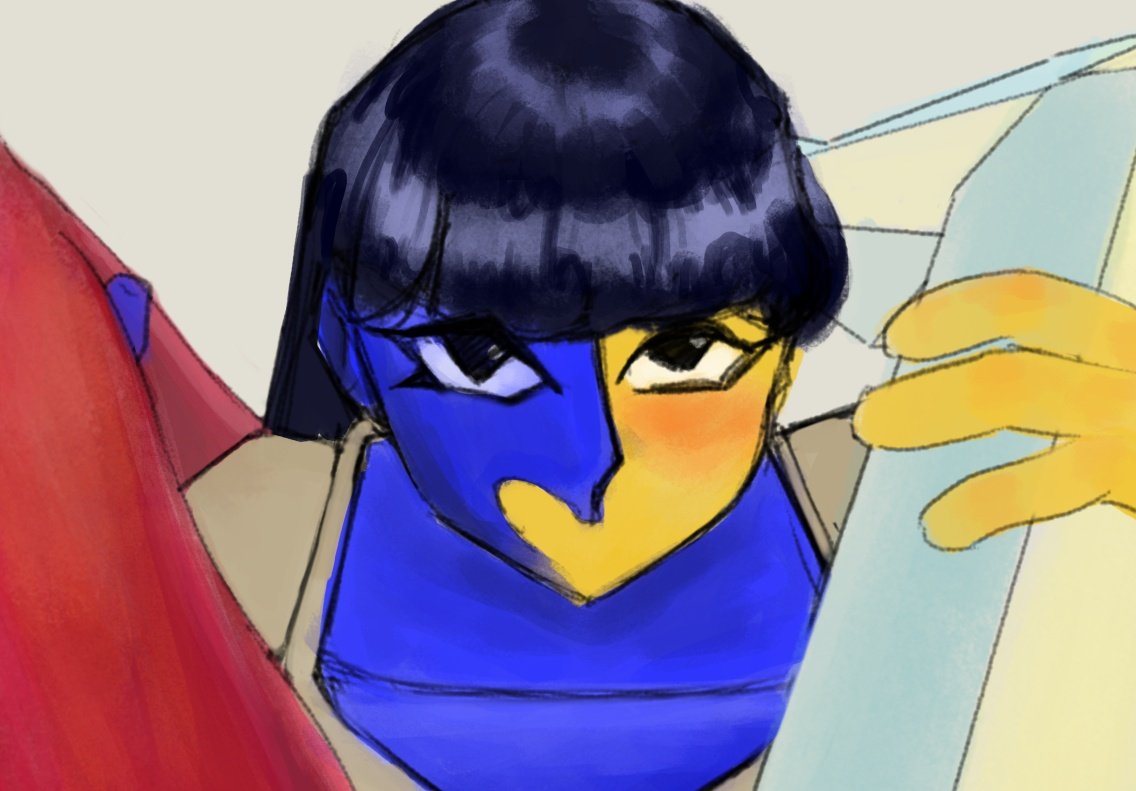 Not_so870rry's tweet photo. needed a distraction. enasquared wip https://t.co/61P0qB5R88