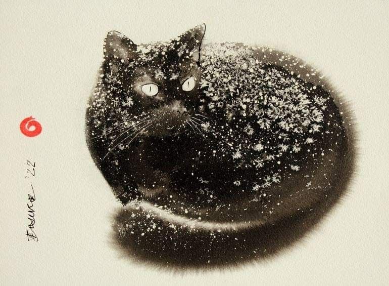 TitaniasRealm's tweet image. The Fresh Snow by Endre Penovác