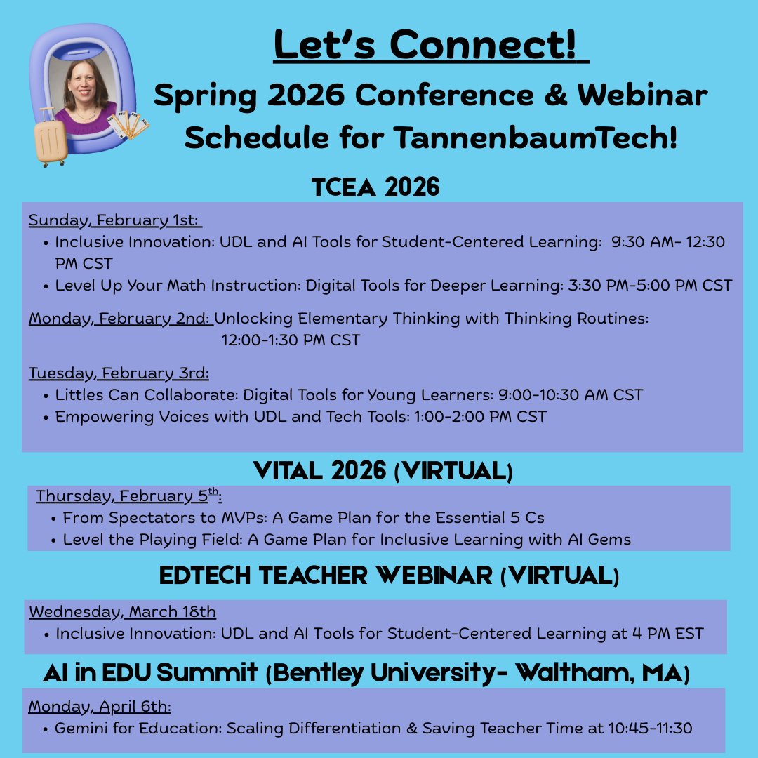 Debbie Tannenbaum #strengthen 🔜 #tcea2026 tweet media