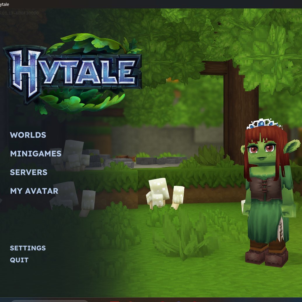 Orgullosa de mi skin en Hytale. Soy Fiona.