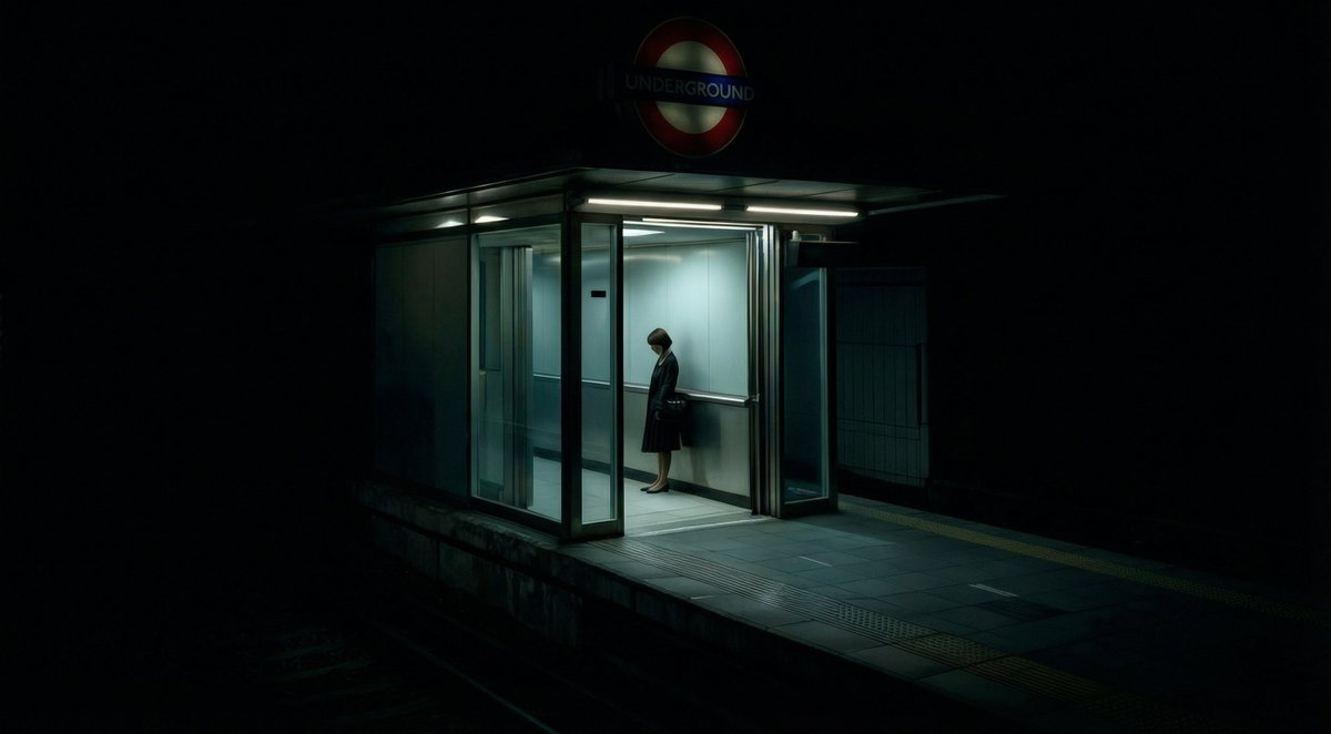 Underground booth still