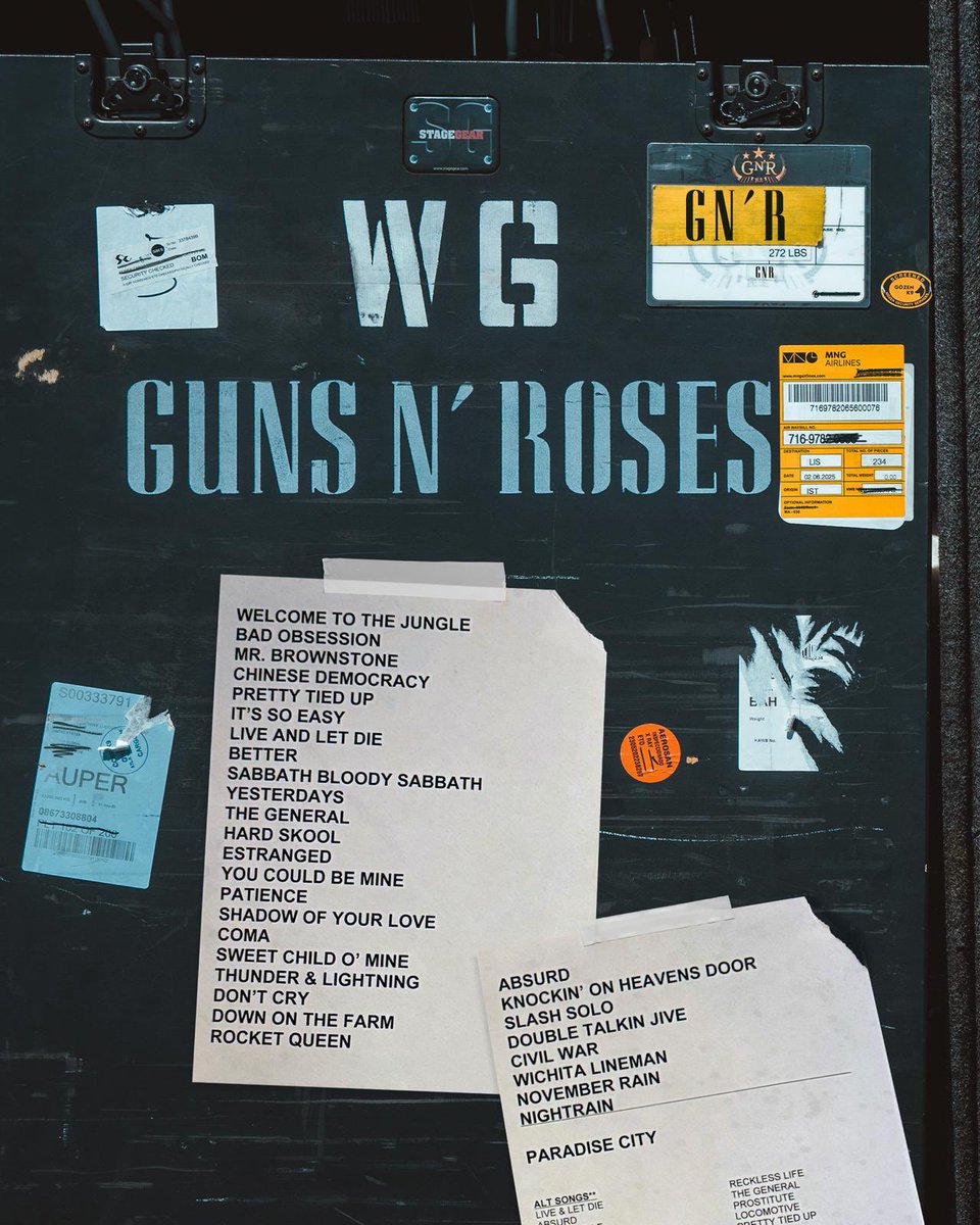 Guns N' Roses tweet media