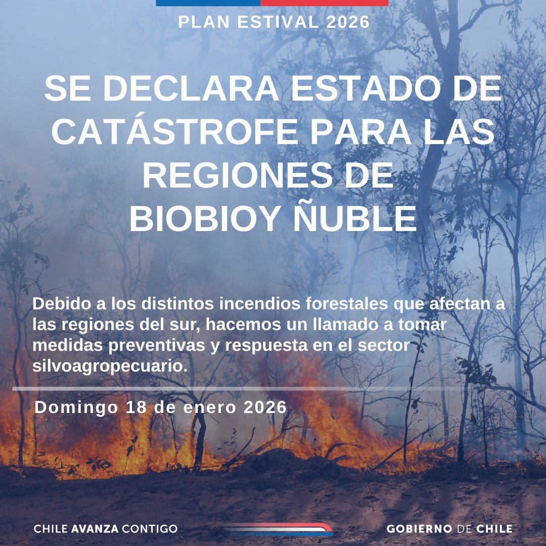 AgroClimaticoCL's tweet photo. Se declara estado de Catástrofe para las regiones de Biobío y Ñuble. ¿Qué es? y qué medidas podemos hacer de manera preventiva desde nuestro sector, a continuación te invitamos a conocer. https://t.co/waQ1E9uZmv