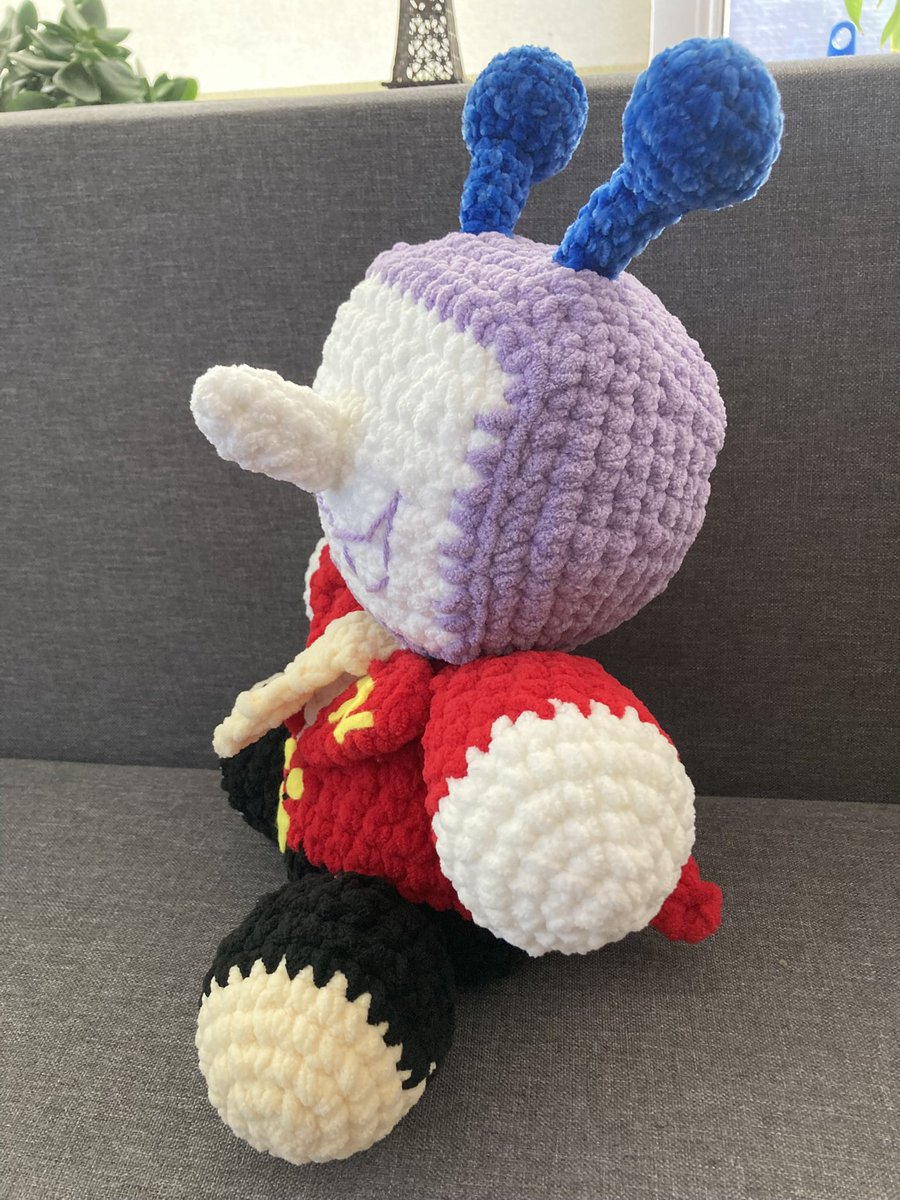 Dim_Sauce's tweet image. Here is the first Tenna plushie that was already sold to someone ^^