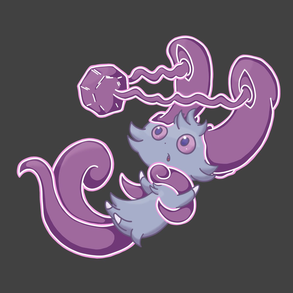 Joco_start's tweet image. Ok so, I saw this thing and I wanted to make an #AmpForms of my friend @Nekotsucatsu favourite pokémon, hope you like it