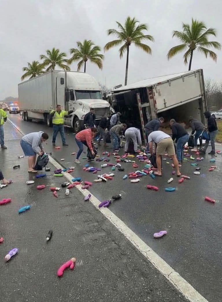 ¡¡ ℕ𝕦𝕖𝕧𝕒𝕞𝕖𝕟𝕥𝕖 𝕝𝕒 𝕣𝕒𝕡𝕚ñ𝕒 𝕤𝕖 𝕙𝕒𝕔𝕖 𝕡𝕣𝕖𝕤𝕖𝕟𝕥𝕖 !!

_A la altura de Coyuca de Benítez se voltea un camión lleno de juguetes y los amantes de lo ajeno,en lugar de ayudar levantando la mercancía, se apoderan de ella para robársela_
😠😳