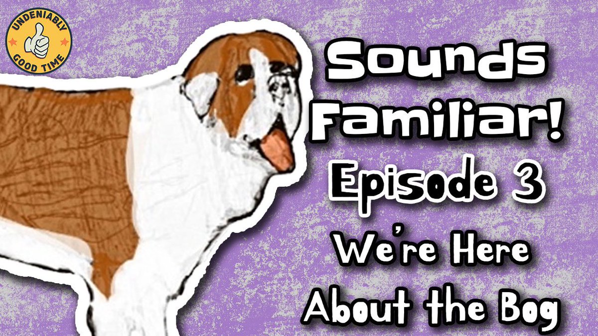The furry friends are about to fly high to find their moms and the dastardly villainous John Real Estate. Fingers crossed he can be found with ease!

Sounds Familiar comes back TODAY at 3 PM EST!