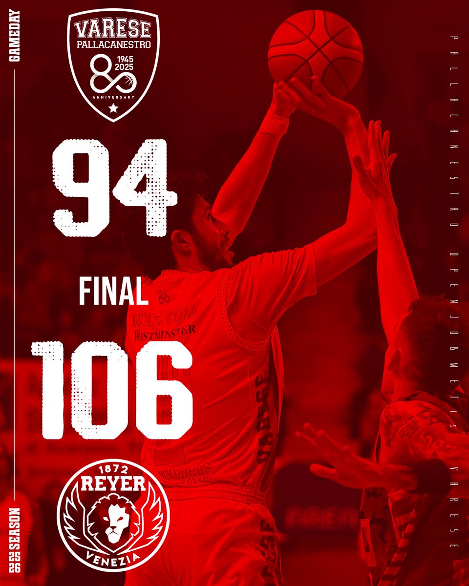 PallVarese's tweet photo. Finale a Masnago. 

#VarVen #NoiSiamoVarese https://t.co/omD80rpfWj