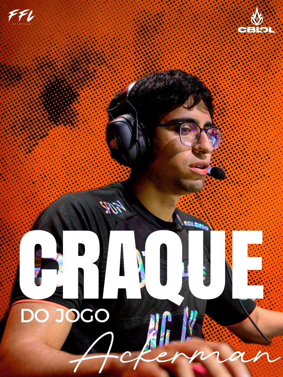 FastFightLeague's tweet image. ACKERMAN é o MVP do Confronto de LOS e Fluxo.
O Suporte dos Hipnoticos foi simplesmente avassalador e ditou o ritmo do jogo com seu Alistar.