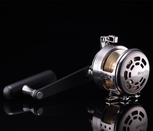 SinclairPace's tweet photo. The Marfix GM Limited C3 is a high-end, lightweight saltwater jigging reel designed for "rigidity and high sensitivity". It is a limited edition version of the standard C3 model, featuring a distinct gunmetal color and several performance upgrades. https://t.co/JYi7TORccv