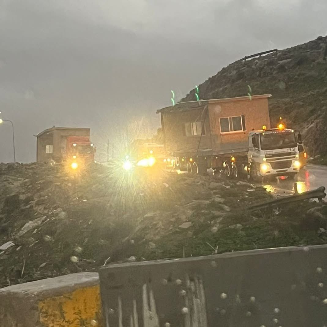 More caravans are heading to the new settlement in Beit Sahour!