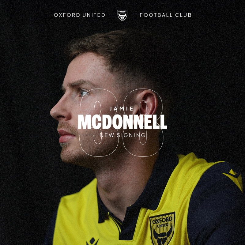 OUFCOfficial's tweet photo. Welcome, Jamie McDonnell. 👏

We are delighted to announce the signing of Jamie McDonnell on a permanent transfer from Nottingham Forest.