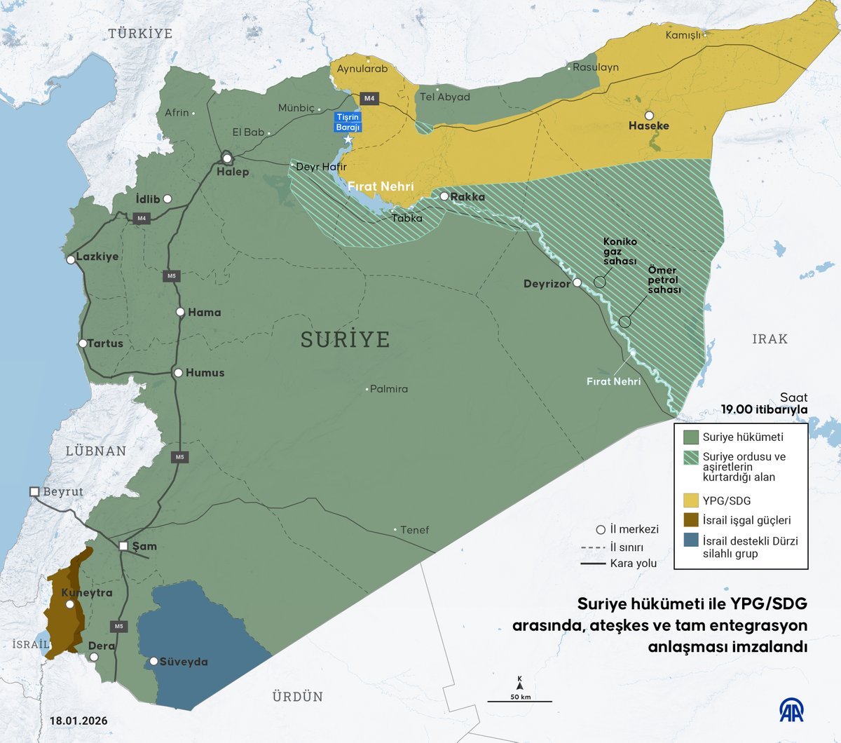 Suriye haber ajansı SANA: Suriye hükümeti ile YPG/SDG arasında, tam entegrasyonu öngören bir anlaşma imzalandı

Yapılan anlaşmaya göre tüm enerji kaynakları ve sınır kapıları devletin kontrolüne girecek v.aa.com.tr/3802692