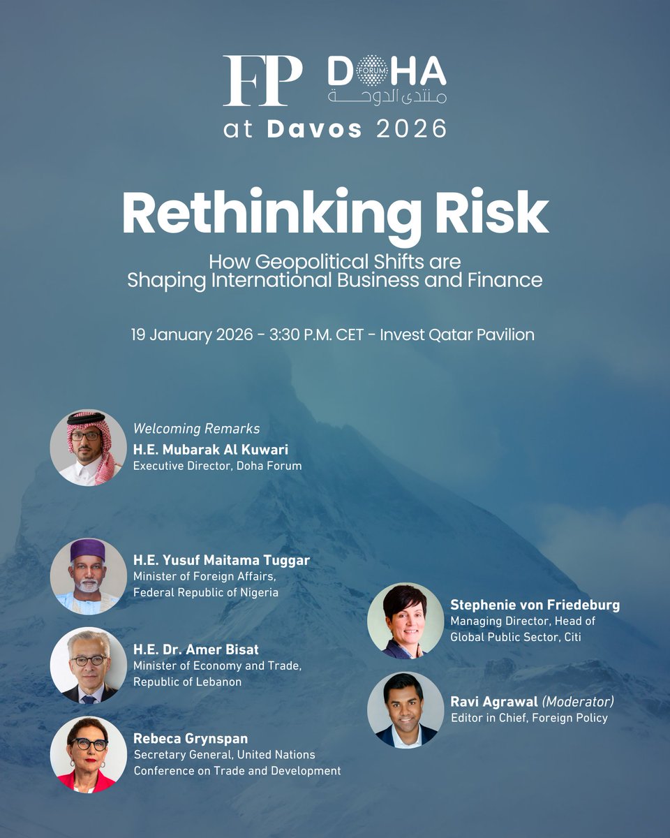 Doha Forum tweet media