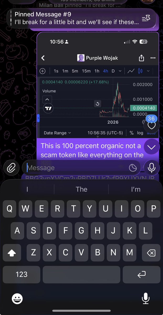 Bigdoggy3434's tweet photo. $PURK we at 450 now I know how to trade check my last post 🤯 Those are my 2026 gains already. I know how to pick winners. You dont want to follow my plays then don’t follow but I do enjoy helping share the wealth https://t.co/SOCTm6k7FS