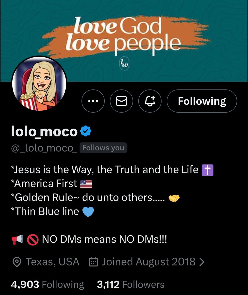 StellarArtoisGB's tweet image. This Patriot is looking for more connections. Can you folk help out thank you.

@_lolo_moco_