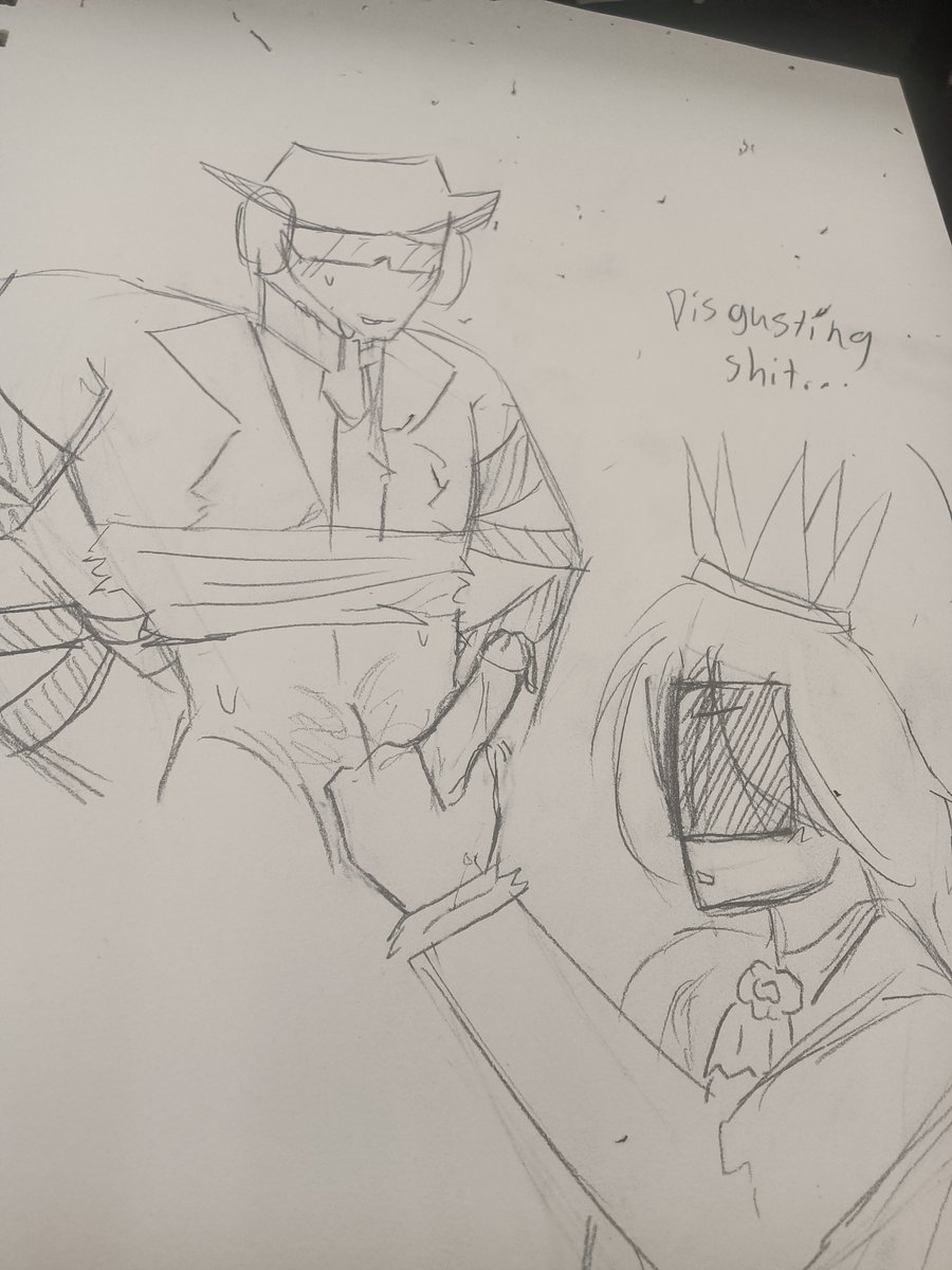 R4T_C0RE13's tweet photo. #chance #forsaken #itrapped #mafioso #nsfw #ichance #doublefedora #forzendebtcoin #frozencoindebt #drawing #r34 #dog #dogchance https://t.co/29JuQkbnIO
