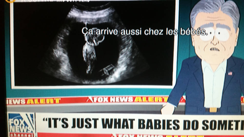 MarcChinal's tweet image. Derniers épisodes de SouthPark, vous avez vu ?
(il y a peu de chances car la dif est très confidentielle).
Voilà ce qu'on y a vu : une subtile allusion à l'affaire #Epstein en lien avec #Trump 

Ce n'est hélas pas en France qu'on verrait une telle liberté créatrice diffusée...