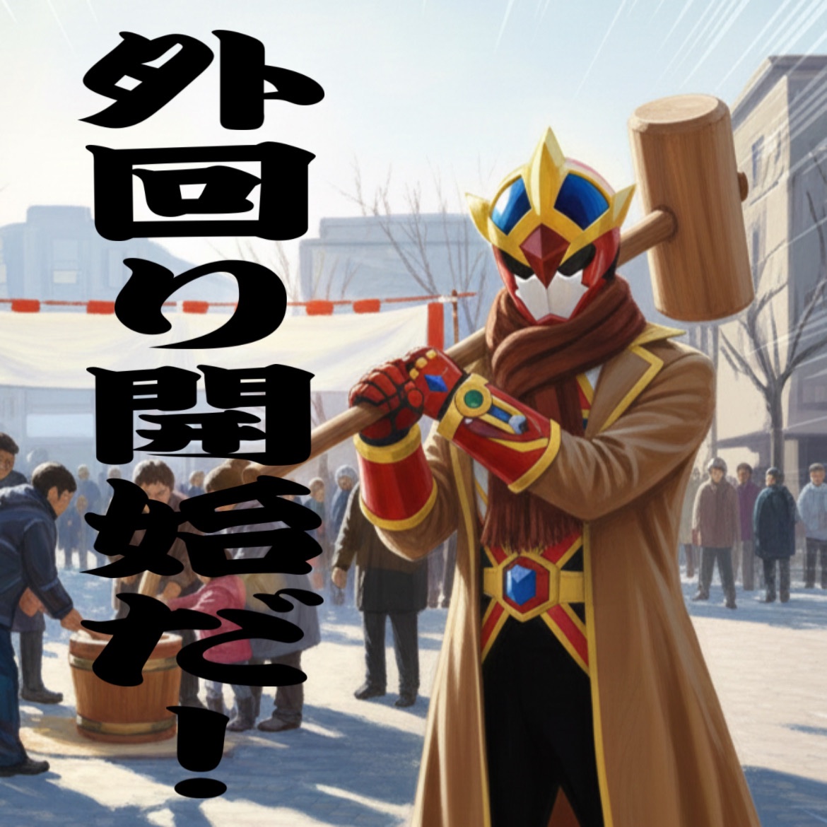 blownova_elsol's tweet image. おはようノヴァいます！

先日の餅つき大会、ありがとうございました！
僕もたくさんつきました✨

みんなでついたお餅は、
おしること詰め合わせになって、
たくさんの方のもとへ。

おかげさまで、
福招きのよいイベントになりました✨✨
こうして人が集まり、笑顔が生まれるのは、…