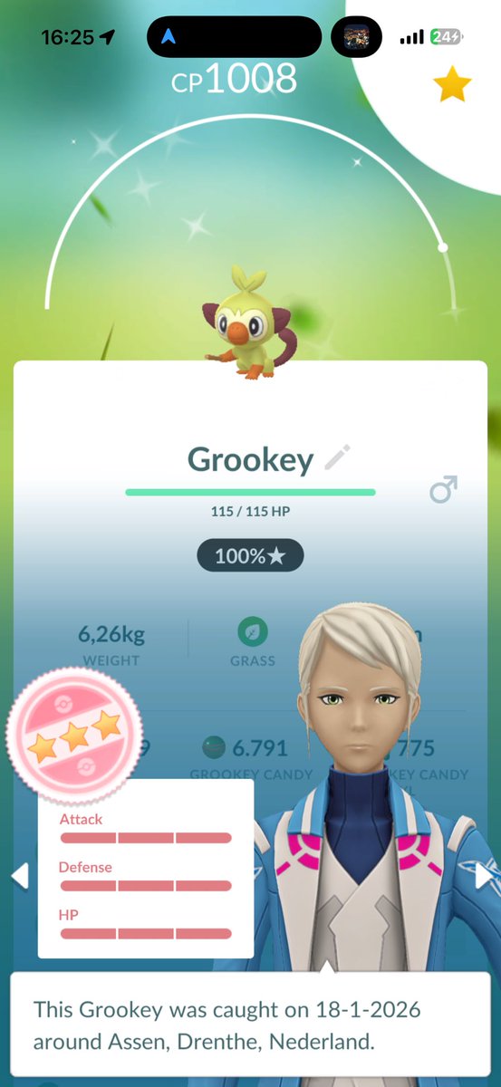 #Shundo Grookey🤩

#pokemongo