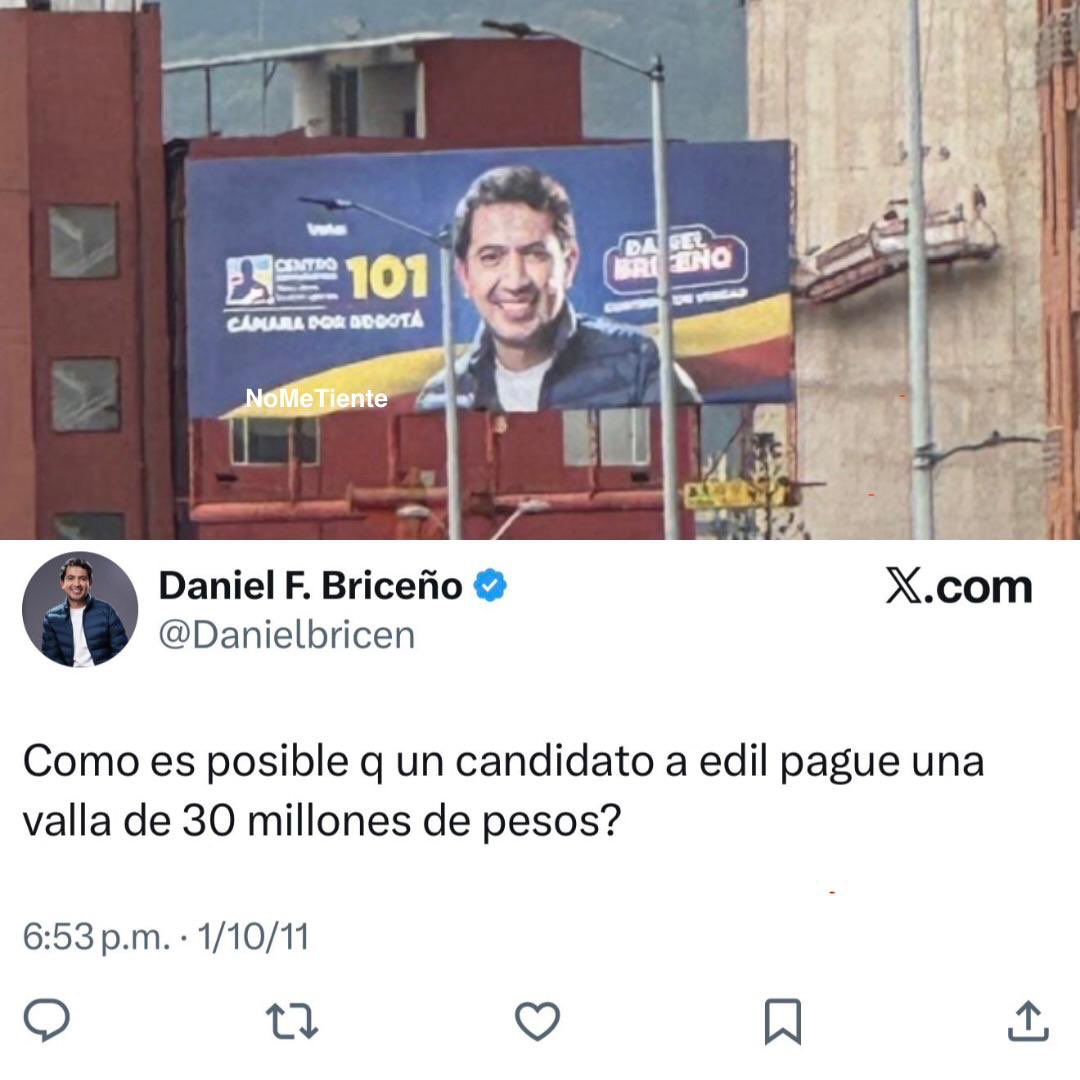 nometiente2's tweet image. Cuando se sientan incoherentes y metirosos recuerden que existe @Danielbricen y que a ese nadie le gana.