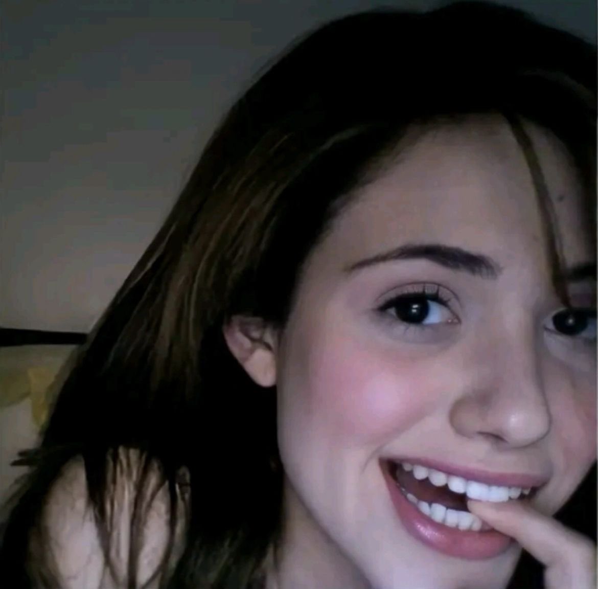 When his nose enters the room before he does