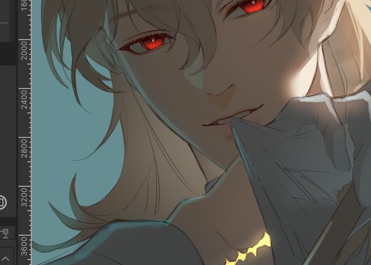 ช่วงนี้ สิ่งที่อยากวาด มีแต่หนุ่มหัวทอง🙂‍↕️