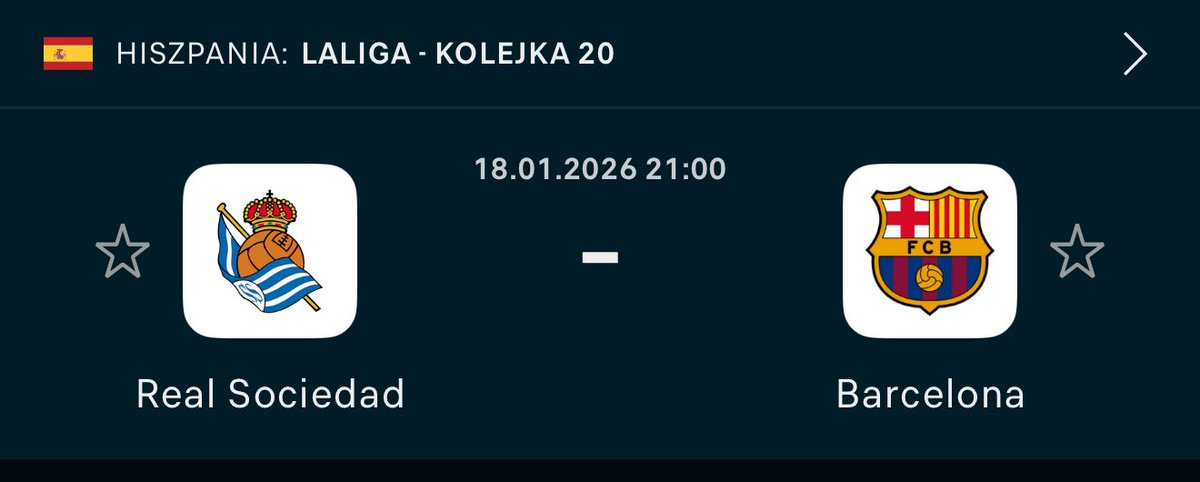 betsidepl's tweet image. Konkurs na mecz Sociedad - Barcelona! 

5 osób zgarnie po 30 PLN za poprawne podanie minuty pierwszej bramki w meczu ✅💪

Trzeba obserwować profil i podać post dalej 👌