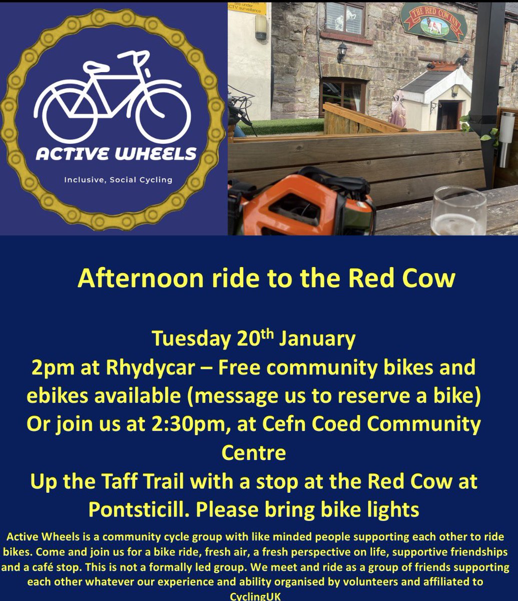 Active wheels Inclusive Social cycling tweet media