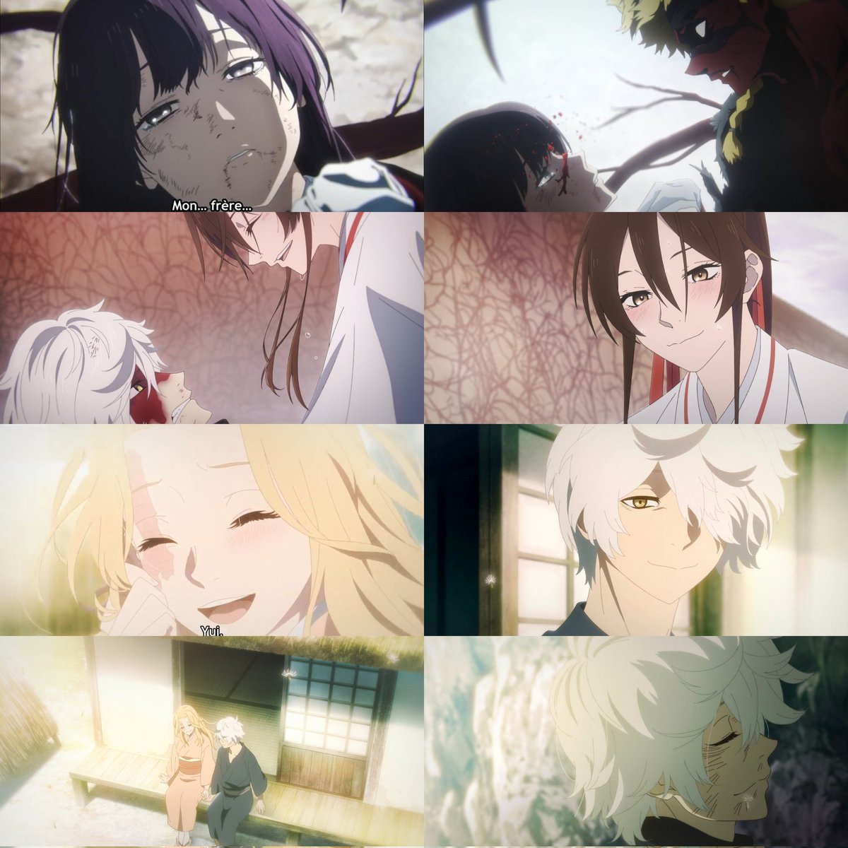 Shirotaku_fr's tweet image. L'épisode de hell's paradise est juste magnifique les émotions de fou entre la relation des frères ,les souvenirs de Gabimaru avec sa femme ou encore sagiri et sa relation spécial avec Gabimaru incroyable