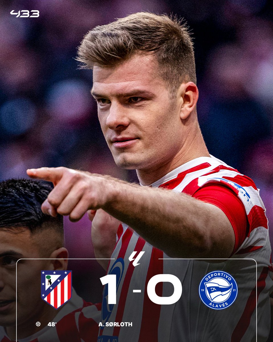Sørloth is Atlético’s hero once again 🦸‍♂️👑

He has now scored 3 goals in his last 3 starts 🔥