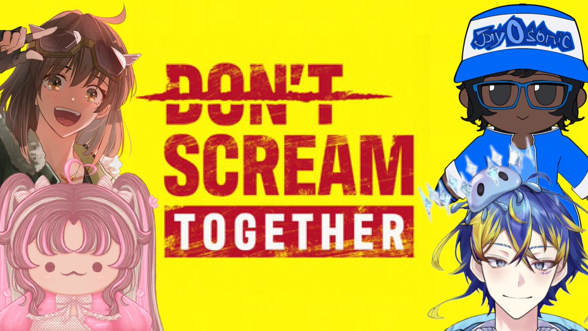 Not screaming with <a href="/JayOsonic/">JayOsonic🧢Vtuber</a> <a href="/monomoguu/">monomogu 🪼⚡️</a> <a href="/piloteroni/">pilot ☁️🛩️ 「Vtamini🎶Producer」「CozyCult Member」</a>