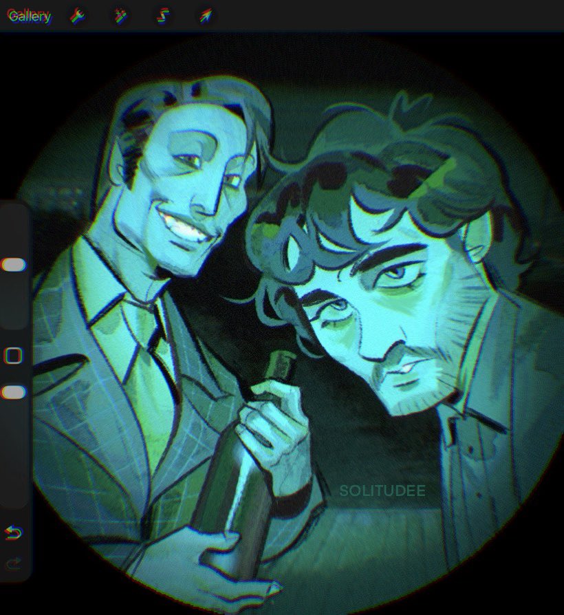 They seem kind and gentle especially with a bottle of wine...

#noimnoahuman #ninah #hannibal #hannigram