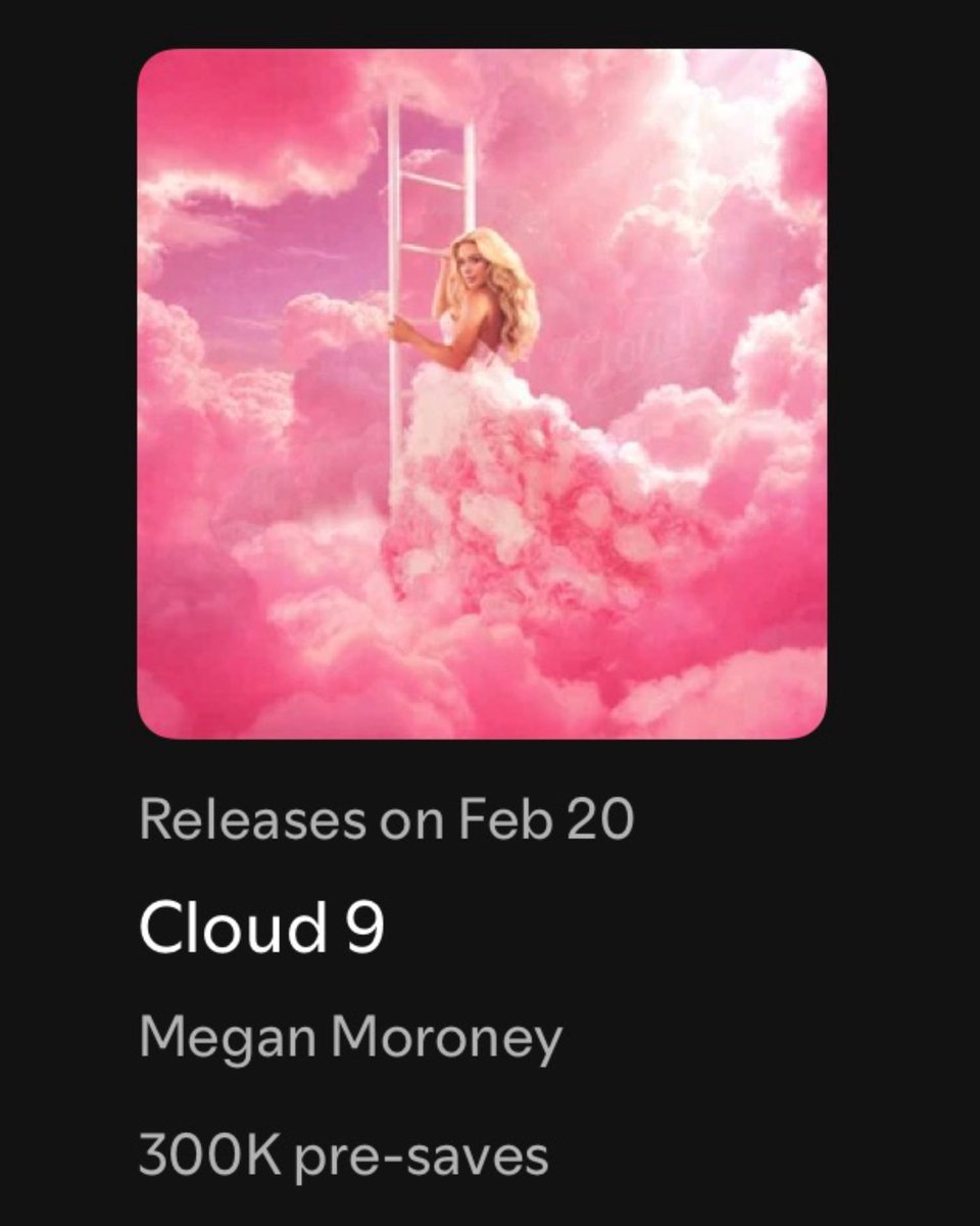 _emocowgirl's tweet image. 300k pre-saves on Spotify! 🥳🩷

Pre-save if you haven’t yet.

open.spotify.com/prerelease/51f…
