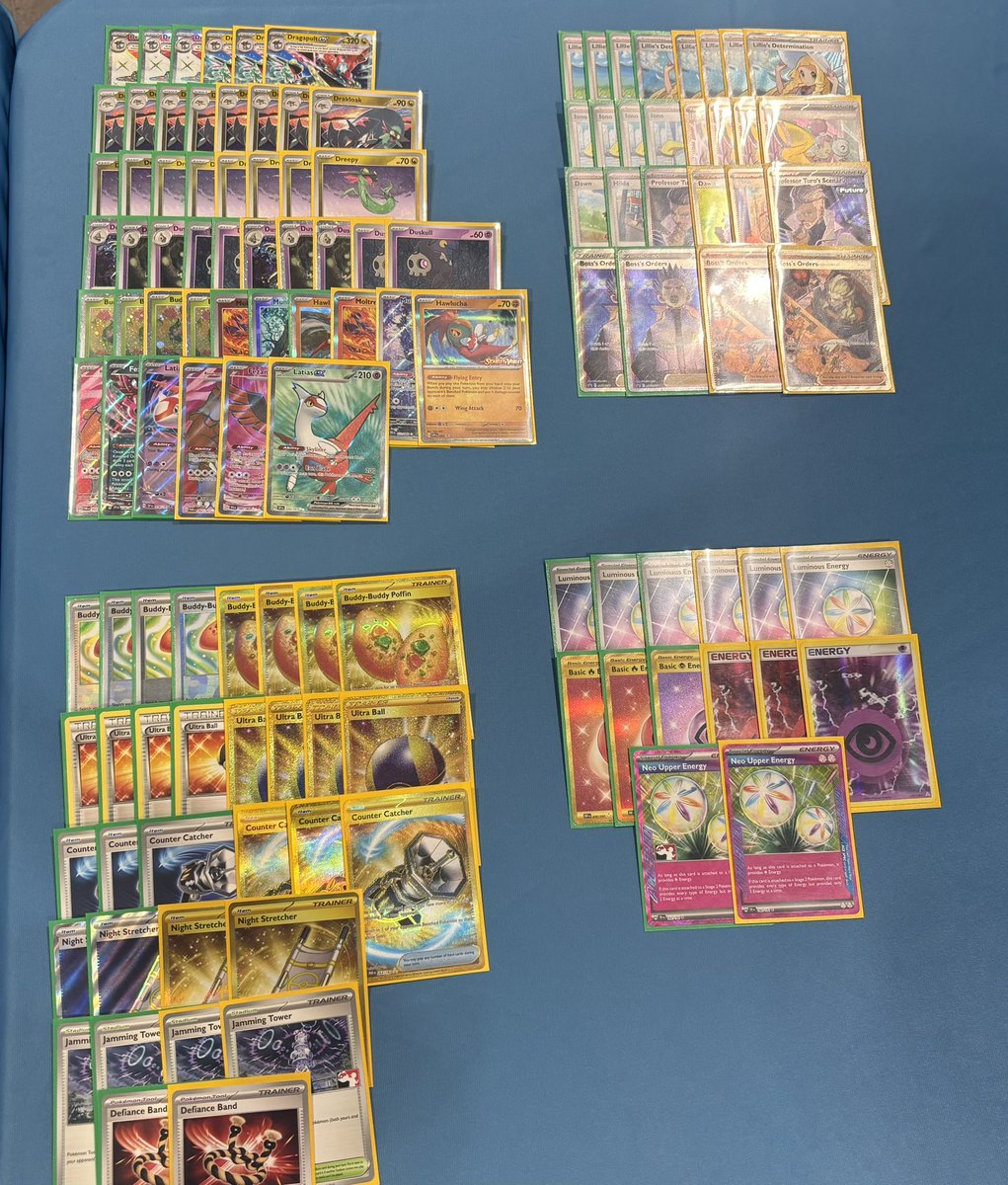 6-4-1 for 49th place at Toronto Regionals. Day 2 was kinda buns only went 1-2 and beat a Zard Owls. List ran well only bricked in day 2 and Round 7. Opponents were really chill had no bad judge calls and had a good time with friends. There was no Niche Bridge in Toronto, so mid.