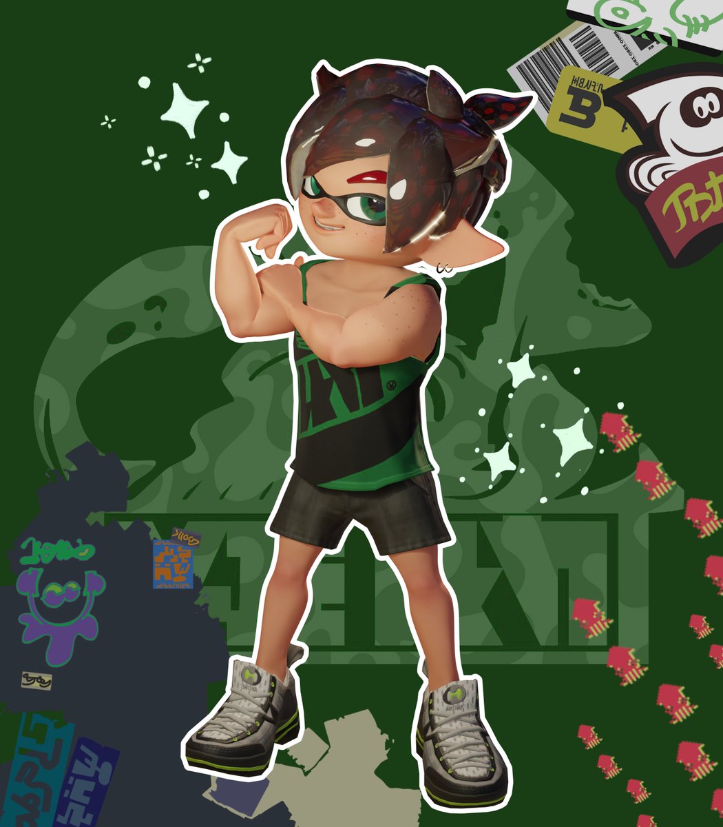 splatIingremix's tweet image. "What are yall's favorite gear brand/fashion style? :3" -&amp;gt; 

🐙 "both of us are annaki fans ofc!"
🦑 "i'm also a fan of enperry, krak-on, and tentatek for both my workout gear and everyday stuff!"
🐙 "my runner up is rockenberg for their shoes ✨ plus squidforce's seasonal gear!"
