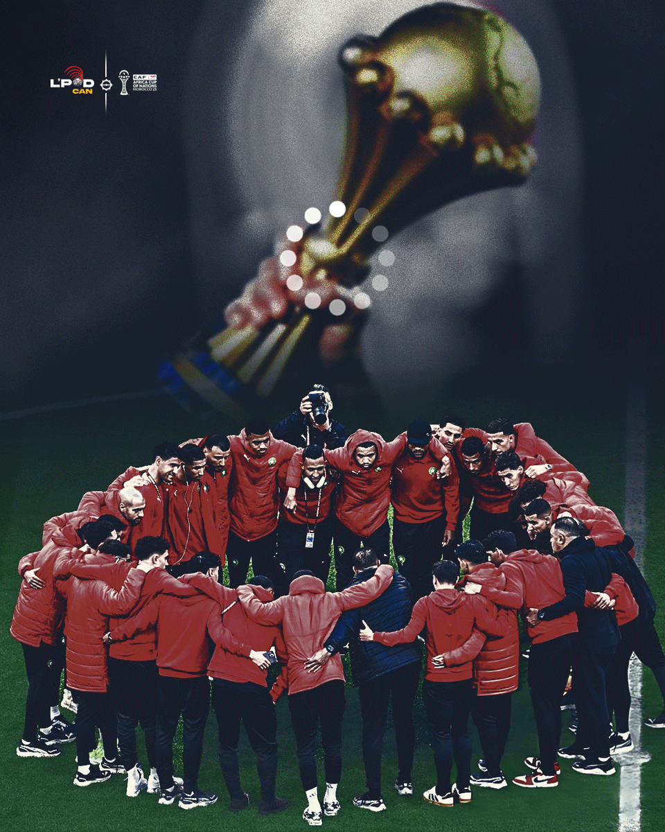 LPodcan's tweet image. Together to Glory 🤲🏆🇲🇦.