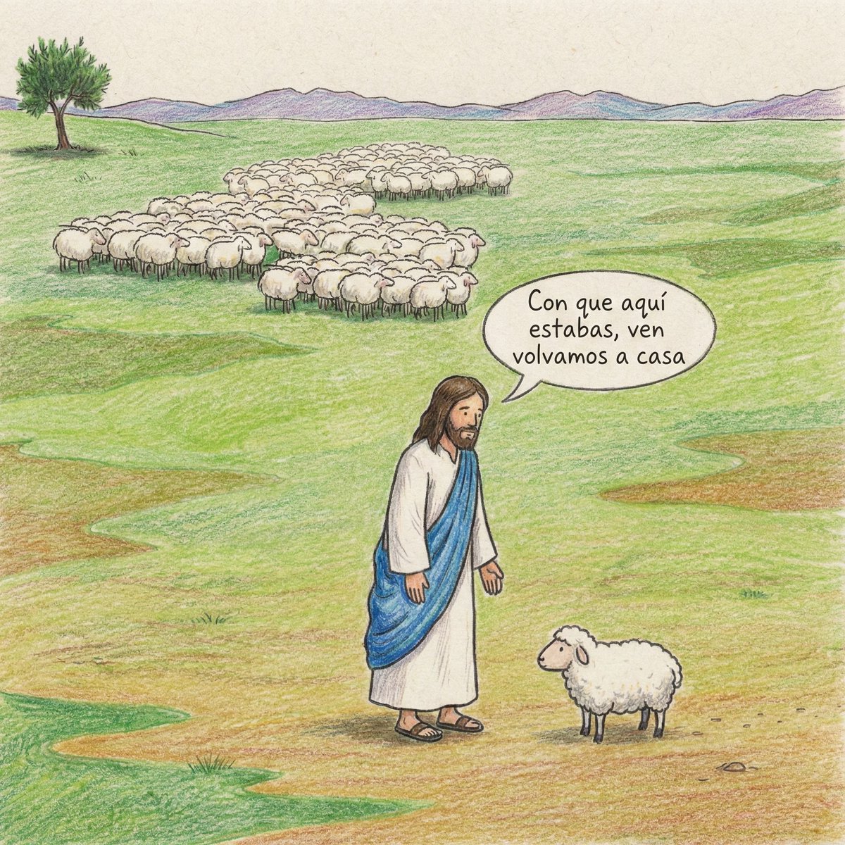 Él siempre nos está buscando ☝🏻