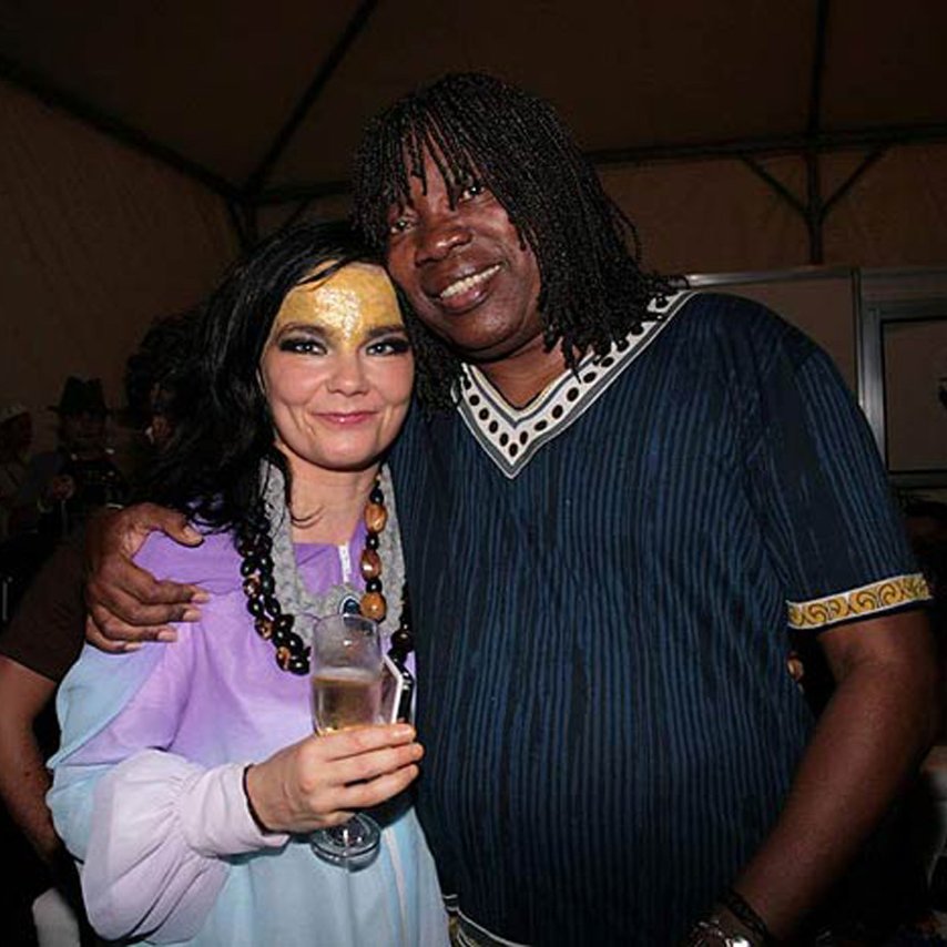 Björk and Milton Nascimento ❤️🇧🇷