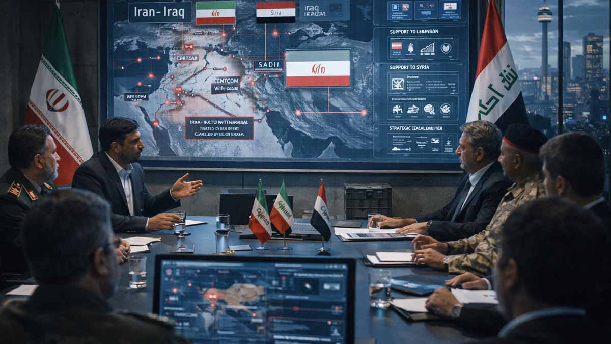 IRAN-IRAQ SECURITY INTEGRATION AND THE STRATEGIC RECALIBRATION OF THE LEVANT POST-CENTCOM WITHDRAWAL debuglies.com/2026/01/18/ira… via @https://debuglies.com #RussiaUkraineConflict #Elon_Musk #Trump #EuropeNews #ElonMusk #IsraelPalestineWar #IranAttack #IranIsrael <a href="/elonmusk/">Elon Musk</a>