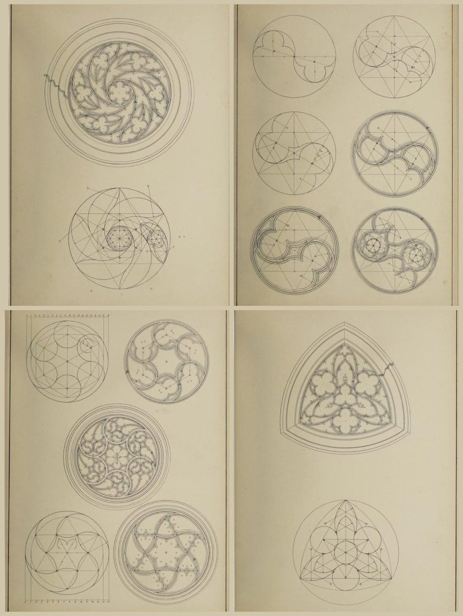 Pixel0Symphony's tweet image. F. Roseling, Guide to the Construction of Gothic Details. 1888.

Architectural plates.