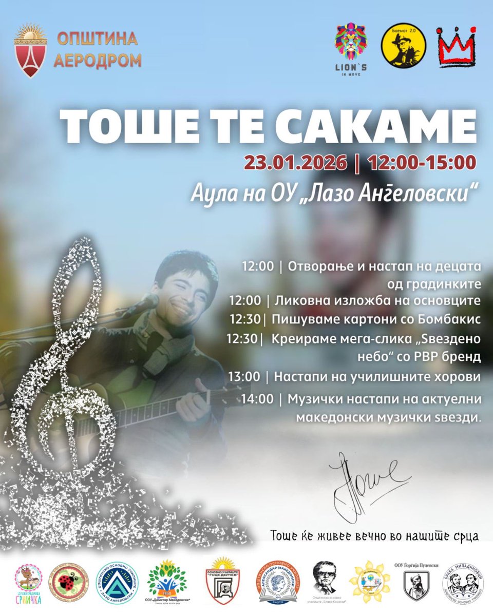 Во чест на Тоше, пишуваме картони со Бомбакис. Со Бомбакис!!! 
Ништо не ви е свето бре