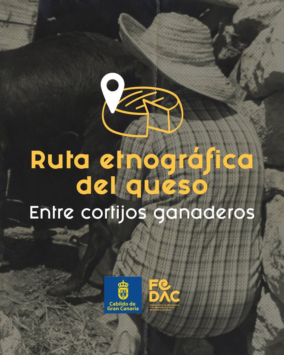 FedacGC's tweet photo. 🧀🌿 Tras las lluvias, Gran Canaria se tiñe de verde. Buen momento para recorrer la ruta etnográfica del queso, entre cortijos ganaderos, en la Carta Etnográfica.
👉​ https://t.co/pcXSVNgOjr

#FEDAC #PatrimonioVivo #GranCanaria https://t.co/06b2dtts14